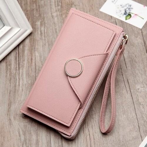 New Women Fashion Wallets Pouch Style Women Wallet Female Purse Handbag Purse Money Bag Card Holders Phone Pocket 2021