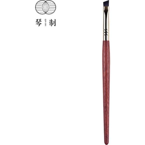 QINZHI Professional Handmade Make Up Brush 934 Angled Eyebrow Brush Resilient Mink Hair Makeup Brushes