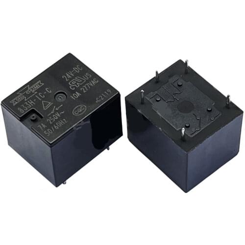Free shipping 2PCS Relay 833H-1C-C 12VDC 833H-1C-C 24VDC New original stock