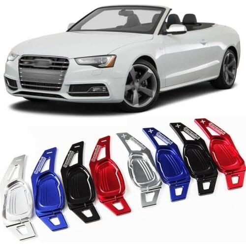 Savanini Alloy Add-On Steering Wheel DSG Paddle Shifters Extension For Audi S5 2016-2017