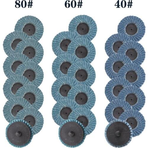 31pcs/set 50mm 2-inch Sanding Disc 28000RPM Grinding Wheel For Angle Grinders