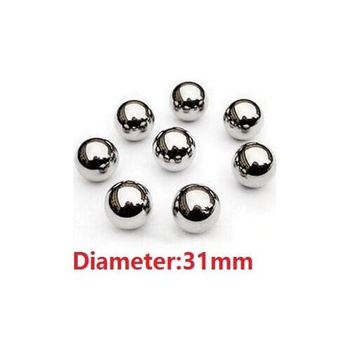 10pcs/lot Dia 31mm steel ball bearing steel balls precision GC15 G16 high quality Diameter 31mm