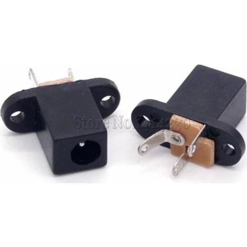 10PCS DC Power Connect Jack DC-008 3.5*1.3MM 1.3MM needle 3 Pins DC Socket