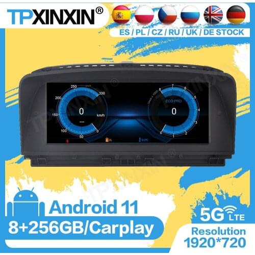 256G Carplay Radio Receiver Android 11 For BMW 7 Series E65 E66 2005 2006 2007 2008 2009 Audio Stereo GPS Video Player Head Unit