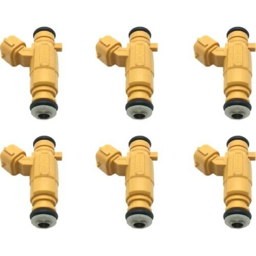 6Pcs Car Fuel Injectors Nozzle For Kia Carnival 2.5L 6V OEM 0K9BV13250 0K9BV-13250 9260930010