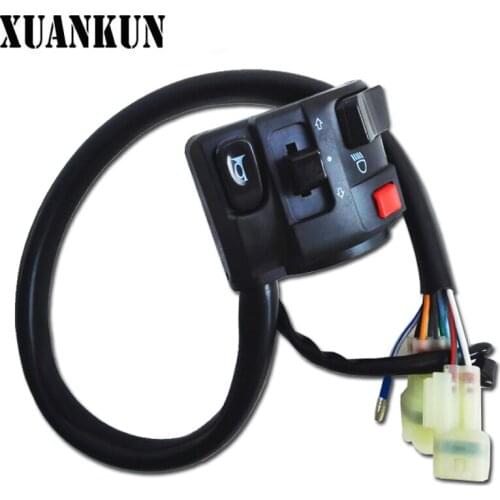 XUANKUN Motorcycle Accessories 150NK Left Hand Switch Horn Button CFMOTO