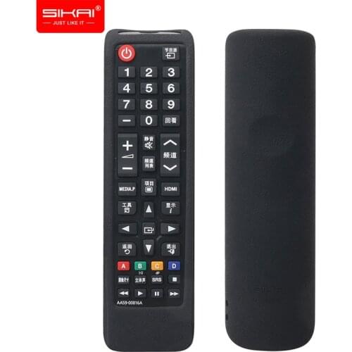 Remote Control Covers for Samsung TV BN59-01199F AA59-00666A AA59-00741A Cases Skin-Friendly Dust-Proof Washable Anti-Slip SIKAI