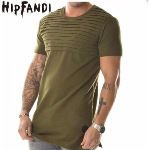 HIPFANDI Represent T-shirt Oversized Extended Essential Swag tee Hip Hop Kanye west Tees Fashion tee shirt Men Clothing styles