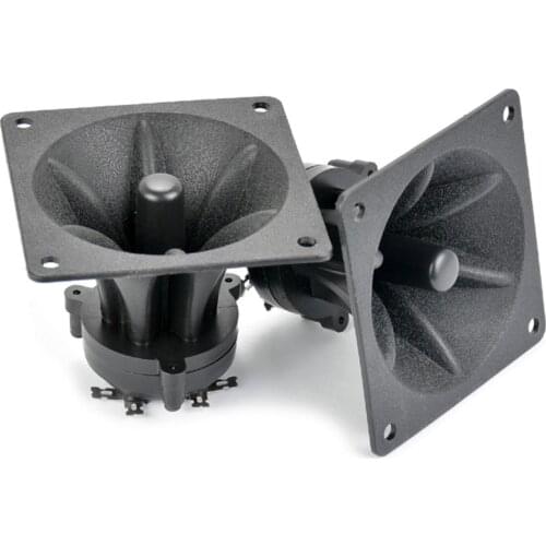 2Pc Tweeters Piezoelectric Tweeter Loudspeaker Ceramic Buzzer Treble Square Audio Speaker