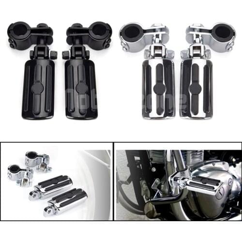 Motorcycle Footpegs Highway Pegs Foot Rest for Road King Street Glide Honda Suzuki Yamaha Kawasaki Engine Guard