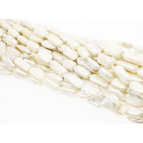 Natural Freshwater Pearls Fashion Rectangular Beads Womens Jewelry Making DIY Necklaces Bracelets Earrings Jewelry Accessories