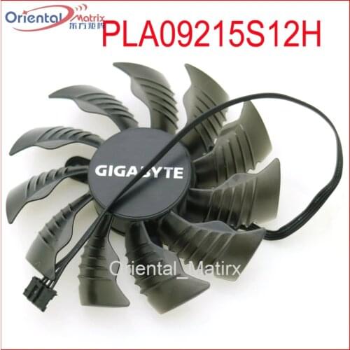 PLA09215B12H PLA09215S12H 12V 0.55A 86mm 4Pin VGA Fan For Gigabyte N970 N980 GTX970 GTX960 Mini-ITX Graphics Card Cooling Fan