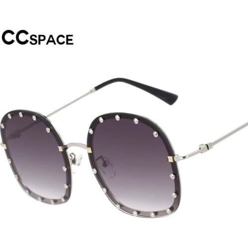 53198 Rivet Luxury Sunglasses Brand Designer Fashion Men Women Shades Uv400 Vintage Glasses