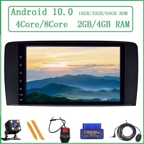 ZLTOOPAI Android 10 For Mercedes Benz R Class W251 R280 R300 R320 R350 R63 2006-2013 Auto Radio Navigation GPS Multimedia Player