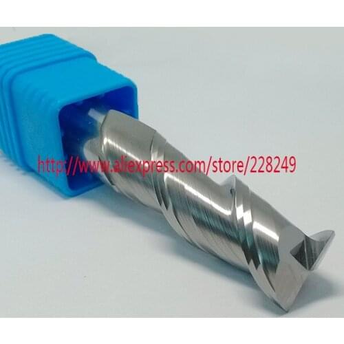 1pc D12*30*D12*75 HRC50 2 Flutes Flat End Mills For Aluminum CNC Milling Tools Router bits