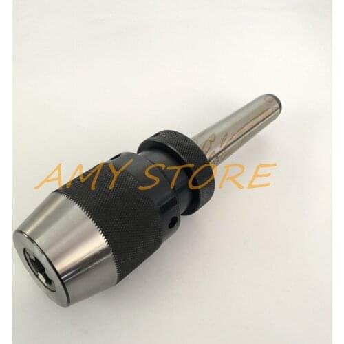 B18 1-16mm KEYLESS HIGH PRECISION CNC DRILL CHUCK with MORSE TAPER MT3 3-16mm M12 SHANK #L8604
