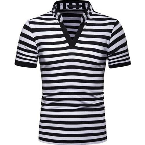 HANQIU Mens Summer T-shirts
