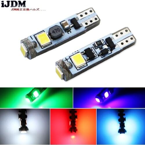 IJDM 4pcs Canbus T5 Led Car Led Light 74 73 286 Car Dash Dashboard LED Instrument Panel Light Bulb For BMW E36 E34 E32 E38 E31