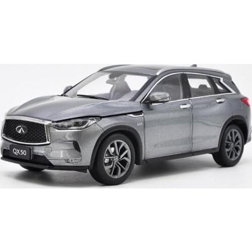 1/18 Scale Infiniti QX50 2018 Gray Diecast Car Model Collection Toy Gift