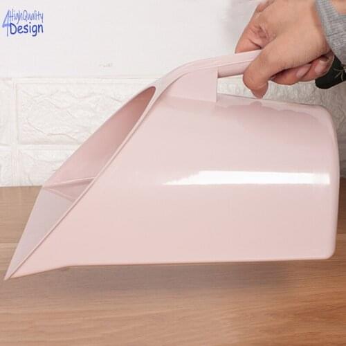 Small Plastic Dustpan , Dust Garbage Shovel Hand-Held Rubbing Bucket