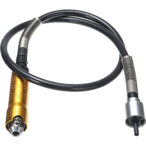 New Electric Drill Flexible Shaft Tool Kit Rubber Extension Flexible Shaft 0.3-6.5mm Clamping Chuck +Key +Wrench Replaceable