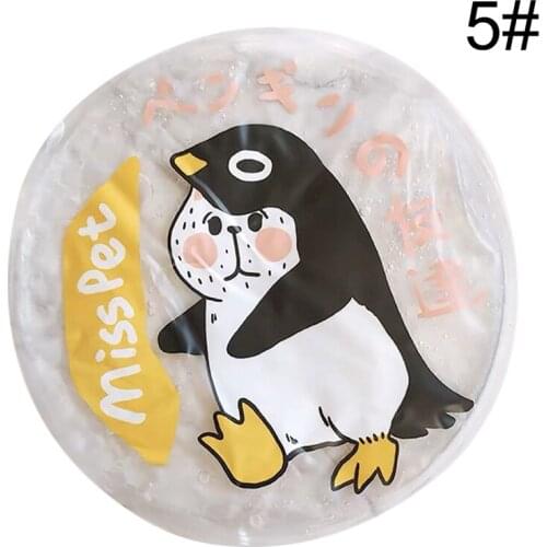 Cat Cooling Pad Gel Round Portable Pet Cooling Mat Cat Sleep Bed Puppy Cool Mat Summer Cooling Mats Portable Tour Camping Sleep