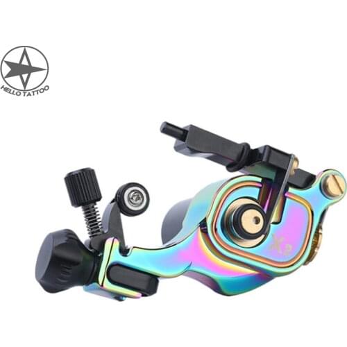 HELLO Original Copper Tattoo Machine Rotary Machine Wiring And Coloring Integrated Rotary Tattoo Machine Adjustable