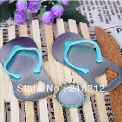Wine opener HIGH QUALITY 'Pop the Top' nice flip flop bottle opener wedding favors,gift packaging