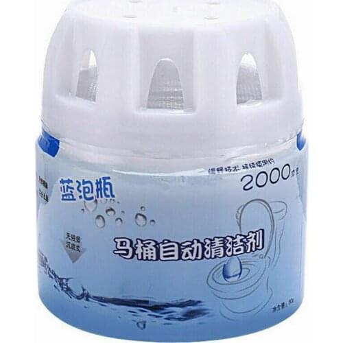 Foaming Cleaners Autoile Automatic Toilet Cleaner Magic Flush Bottled Helper Blue Bubble Amazing