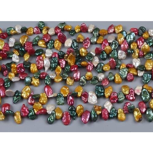 8-11mm Multi Keshi Freshwater Pearls For Jewelry Making