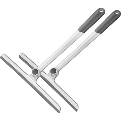 Shower Squeegee for Shower Doors, Shower Squeegee for Glass Doors, Windows Cars, Silicone Handle Shower Squeegee