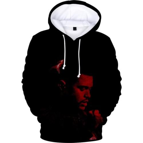 The weeknd 3D hoody women/men 2020 Aikooki New Arrivals Fashion Print Casual Hip Hop the weeknd 3D hoodie Casual Coats tops