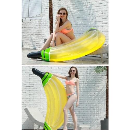 T5EC Comfortable Surf Mat Water Game Float Water Banana Mat Summer Pool Party Sunbath for Pool Party/Game/Floating