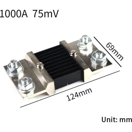 1pcs External Shunt FL-2 1000A/75mV Current Meter Shunt resistor For digital ammeter amp voltmeter wattmeter