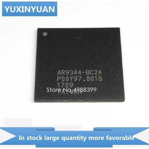 YUXINYUAN 1PCS/LOT AR9344-BC2A AR9344BC2A AR9344 BC2A 9344-BC2A 9344 BGA in stock