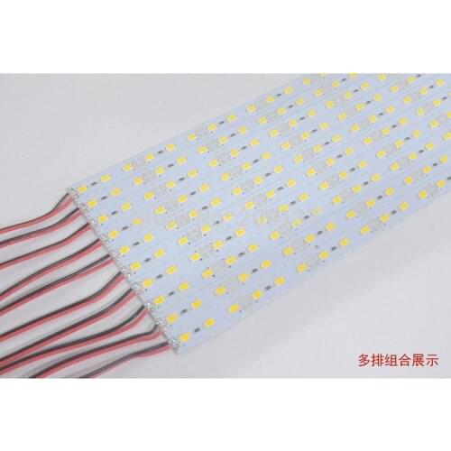 Free shipping 100pcs/lot 1meter/pcs hard strip bar lights DC12V 72 led Pure white SMD 5630 LED strip