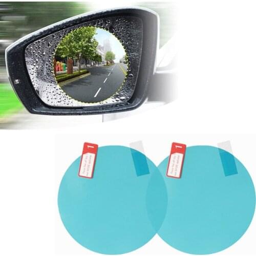 2PCS Car Accessories Auto Rearview Mirror Waterproof Film Driving On Rainy