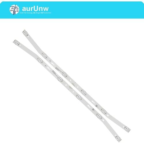 2pcs x 32 inch LED Backlight 6-LEDs 6V Bend Strip for R72-32D04-020-13 CBE-01 E365061 MS-L1084