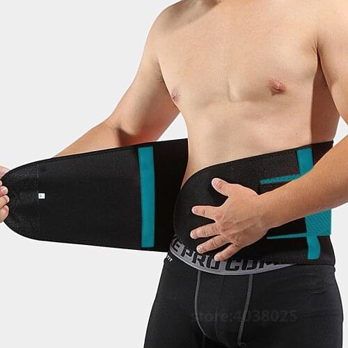ABS Cartilage Support Lower Back Support Belt Color Waist Support Belt Sports Belt Waist Protector Bandage Lumbar Support Corset