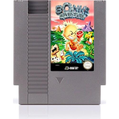 Big Sale Bonks Adventure 72 Pins Game Card For 8 Bit Game Player