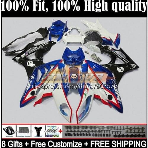 Injection For BMW S1000RR 2009 2010 2011 2012 2013 2014 44CL.29 S 1000 RR 1000RR S1000 RR 09 10 11 12 13 14 Fairing Blue black