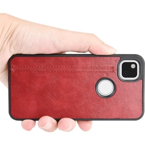 Leather Capa for Google Pixel 4A 4G 5G Case Pixel4XL Cover Matte Para Funda for Google Pixel 4A 4G 5G Pixel4 XL Hard Case