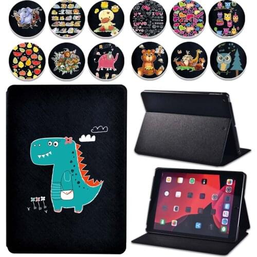 Anti-fall Hemming Cartoon Tablet Case for Apple IPad Mini 1/2/3/4/5 IPad 2/3/4/iPad 5th/6th/7th/Air/Air 2/Air 3/Pro 9.7/ Pro 11