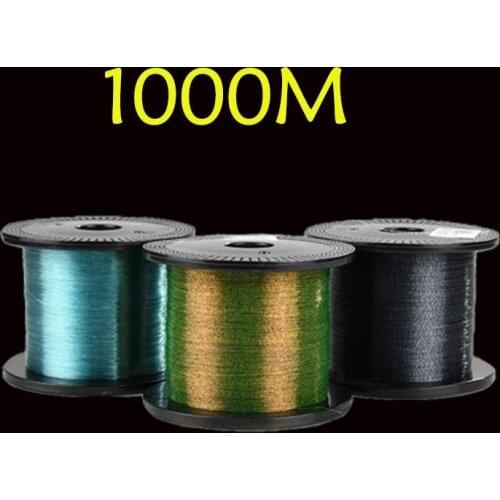 1000m Invisible Spoted Line Fly Fishing Line Bionic Monofilament Fish Line Speckle carp Nylon Thread Fishing Line