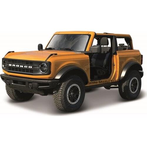 Maisto 1:18 2021 Ford Bronco Badlands Preminer editionHighly-detailed die-cast precision model car Model collection gift