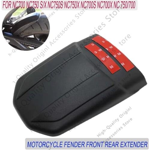 Motorcycle Fender Front Rear Extender Hugger Mudguard For NC700 NC750 S/X NC750S NC750X NC700S NC700X NC 750/700 All Years