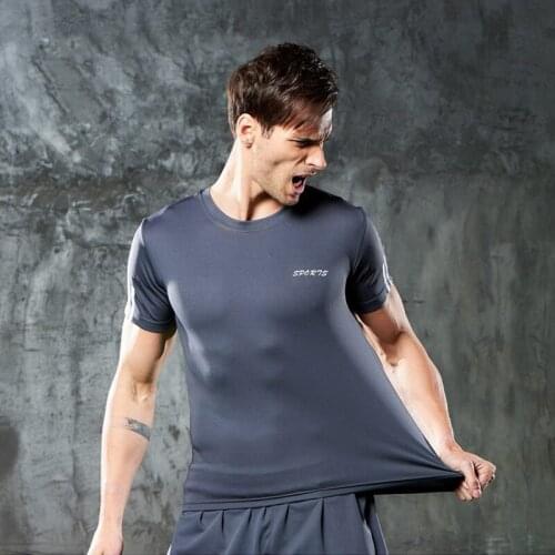 Men Sportswear Compression Sport Suits Quick Dry Running Sets Clothes Sports Joggers Training Gym Fitness Tracksuits Running Set