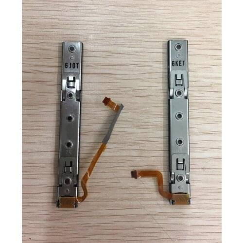 Original ns for nintendo switch console LR slider assembly slide rail left right charging socket slot set