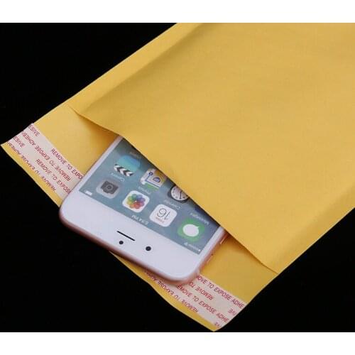 16*22cm Kraft Paper Bags Food Tea Gift Bags Self Adhesive Seal Bag Party Wedding Supplies Wrapping Gift Takeout Eco-friendly Bag