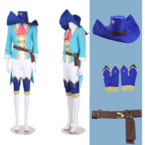 Full set Fate/Grand Order Chevalier D'Eon Cosplay Costume Custom Made Halloween Costume